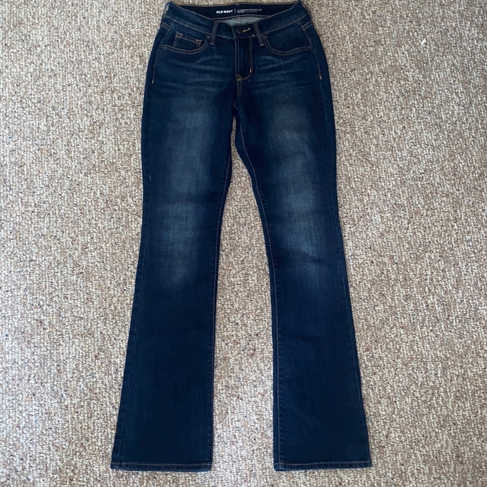 Old Navy dark denim jeans Sz 0